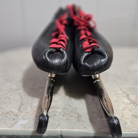 J. Havekotte Amsterdam VIKING Speed Skates Black Leather Size 28 - Picture 8 of 8